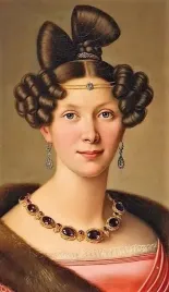 plakat-dama-portret-friedrich-wilhelm-herdt-50x40-cm