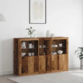 szafka-z-lampkami-led-stare-drewno-162x37x100-cm-drewno-inzynieryjne