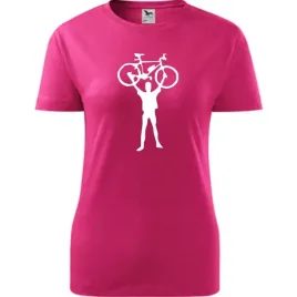damska-koszulka-z-nadrukiem-rowerowa-rower-prezent-dla-rowerzystki-t-shirt
