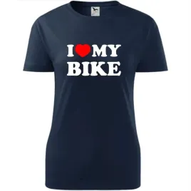damska-koszulka-z-nadrukiem-rowerowa-i-love-my-bike-prezent-dla-rowerzystki