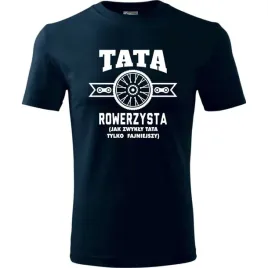meska-koszulka-z-nadrukiem-rowerowa-tata-rowerzysta-prezent-dla-rowerzysty
