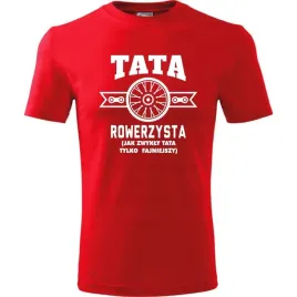 meska-koszulka-z-nadrukiem-rowerowa-tata-rowerzysta-prezent-dla-rowerzysty