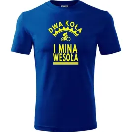 meska-koszulka-nadruk-rowerowa-dwa-kola-mina-wesola-prezent-dla-rowerzysty