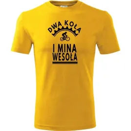 meska-koszulka-nadruk-rowerowa-dwa-kola-mina-wesola-prezent-dla-rowerzysty
