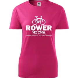 damska-koszulka-rowerowa-rower-wzywa-musze-jechac-prezent-dla-rowerzystki-m