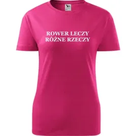 damska-koszulka-rowerowa-rower-leczy-rozne-rzeczy-prezent-dla-rowerzystki-m