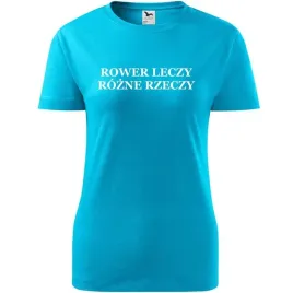 damska-koszulka-rowerowa-rower-leczy-rozne-rzeczy-prezent-dla-rowerzystki-t