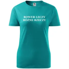 damska-koszulka-rowerowa-rower-leczy-rozne-rzeczy-prezent-dla-rowerzystki-s