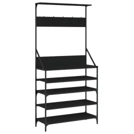 wieszak-na-ubrania-z-miejscem-na-buty-czarny-90x34x184-cm