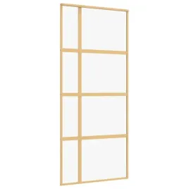 drzwi-przesuwne-zlote-90x205-cm-przezroczyste-szklo-esg
