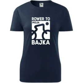 damska-koszulka-nadruk-rowerowa-rower-to-moja-bajka-prezent-dla-rowerzystki