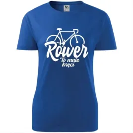 damska-koszulka-nadruk-rowerowa-rower-to-mnie-kreci-prezent-dla-rowerzystki