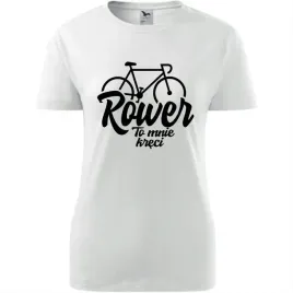 damska-koszulka-nadruk-rowerowa-rower-to-mnie-kreci-prezent-dla-rowerzystki