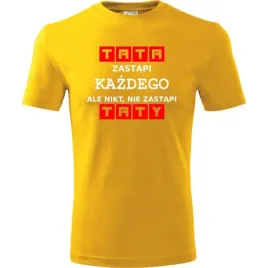 prezent-na-dzien-ojca-koszulka-meska-tata-zastapi-kazdego-prezent-urodziny
