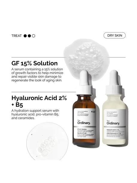 The Ordinary GF15% Solution serum do twarzy przeciwstarzeniowe