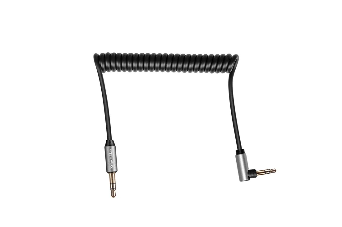 kabel-jack-3-5-katowy-jack-3-5-prosty-sprezynka-krugerandmatz-basic-stan-nowy