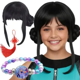 peruka-zoey-k-pop-demon-hunters-akcesoria-bransoletka
