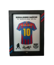 ramka-kolekcjonerska-ronaldinho-barcelona-05-06