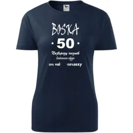 damska-koszulka-z-nadrukiem-boska-50-na-prezent-na-urodziny-dla-niej-ciemn