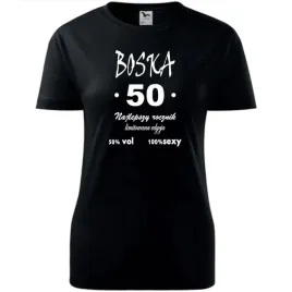 damska-koszulka-z-nadrukiem-boska-50-na-prezent-na-urodziny-dla-niej-czarn