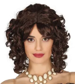peruka-krotka-brazowa-krecona-4088bz-hiszpanska-hiszpanka-flamenco
