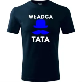 prezent-na-dzien-ojca-dla-taty-koszulka-meska-z-nadrukiem-wladca-tata-ciemn