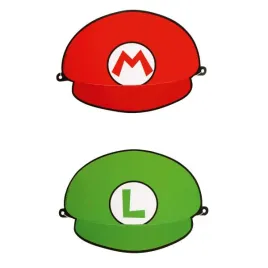 czapeczki-super-mario-bros-9901544-urodzinowe-8szt