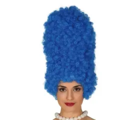 peruka-marge-simpson-niebieska-4089-wysoka-40cm-kreskowka-dluga