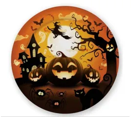 talerzyki-straszna-dynia-6-szt-24306bz-halloween-papierowe