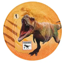 talerzyki-dinozaury-t-rex-23cm-50606-8szt-jurassic-park-jurassic-world