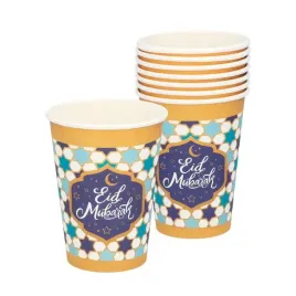 kubeczki-eid-mubarak-8szt-250ml-50908-tureckie-urodziny-ramandan