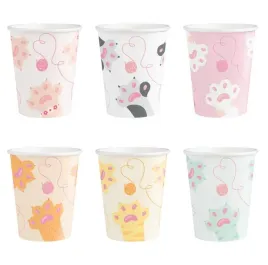kubeczki-kotki-urodzinowe-6szt-151167-papierowe-220ml-koty