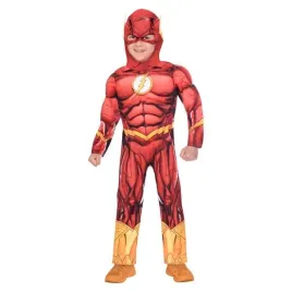 stroj-flash-dc-komiks-122-128-9906079bz-kombinezon-superbohatera-z-miesniam