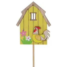 zolty-domek-na-piku-z-kogutem-ozdoba-wiosenna-wielkanocna-topper-1-szt