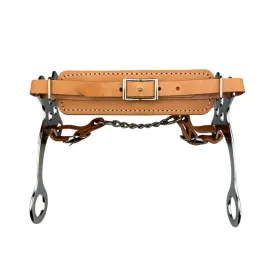 hackamore-dla-konia-york-hana-kielzno-kolor-brazowy-17-5cm