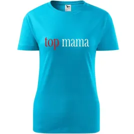 damska-koszulka-na-dzien-mamy-top-mama-super-prezent-dla-mamy-urodziny-turk