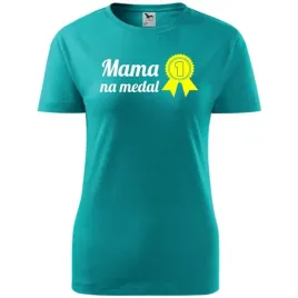 damska-koszulka-na-dzien-mamy-mama-na-medal-na-prezent-dla-mamy-urodziny-sz