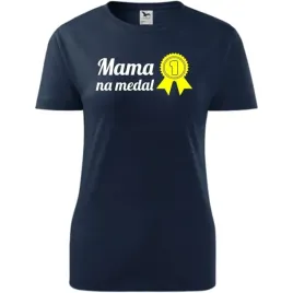 damska-koszulka-na-dzien-mamy-mama-na-medal-na-prezent-dla-mamy-urodziny-ci