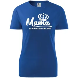 damska-koszulka-na-dzien-mamy-mama-bo-krolowa-jest-tylko-jedna-na-prezent-n
