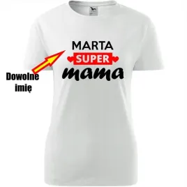 damska-koszulka-na-dzien-mamy-super-mama-dowolne-imie-bialy-xs