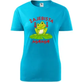 damska-koszulka-na-dzien-mamy-zajebista-mama-super-prezent-na-dzien-mamy-tu