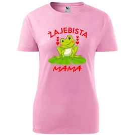 damska-koszulka-na-dzien-mamy-zajebista-mama-super-prezent-na-dzien-mamy-ro