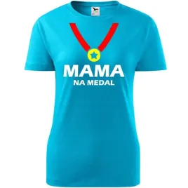 damska-koszulka-na-dzien-mamy-mama-na-medalna-prezent-urodziny-turkusowy-x