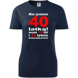 damska-koszulka-z-nadrukiem-nie-jestem-40-latka-mam-18-lat-i-22-letnie-ciem