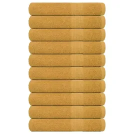 reczniki-10-szt-zloty-100x200-cm-360-gsm-100percent-bawelna