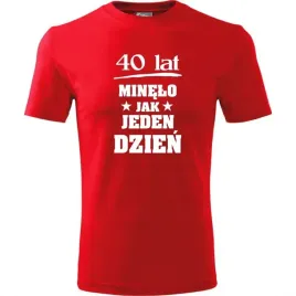 meska-koszulka-z-nadrukiem-40-lat-minelo-jak-jeden-dzien-prezent-urodziny-c