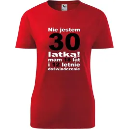 damska-koszulka-z-nadrukiem-nie-jestem-30-latka-prezent-na-urodzin-dla-niej