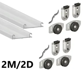 system-przesuwny-bialy-easy-ares2-fast-2m-2d
