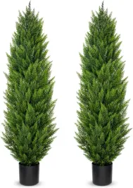 2x-drzewo-cedrowe-sztuczne-150cm-w-doniczce-zestaw-2-dzewka-cyprysowe