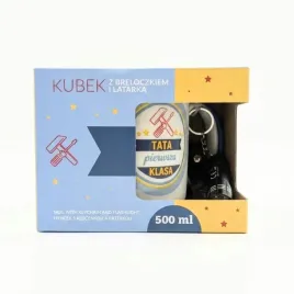 kubek-dajar-tata-pierwsza-klasa-500-ml-2-breloki-zestaw-prezentowy
